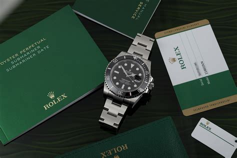 delai pour une rolex submariner